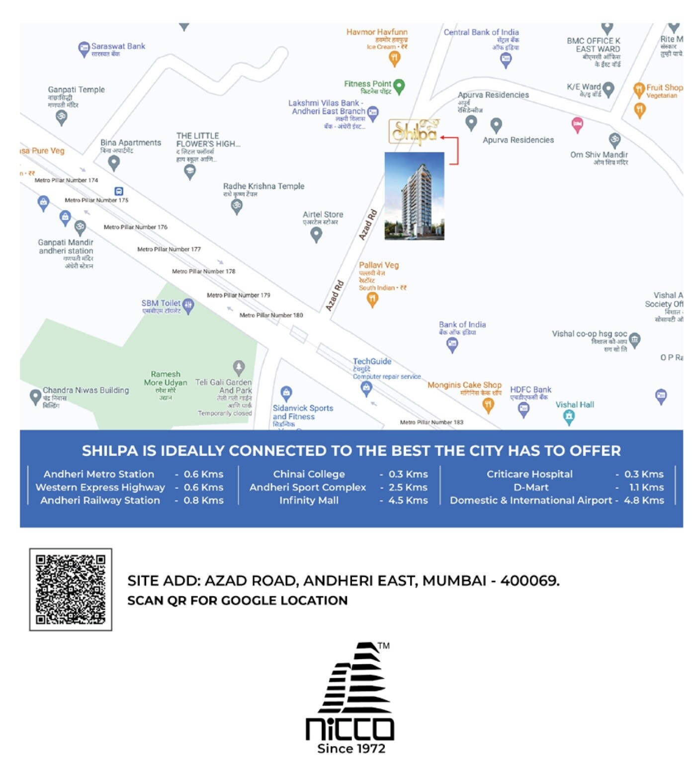 Shilpa CHS Andheri Location Image