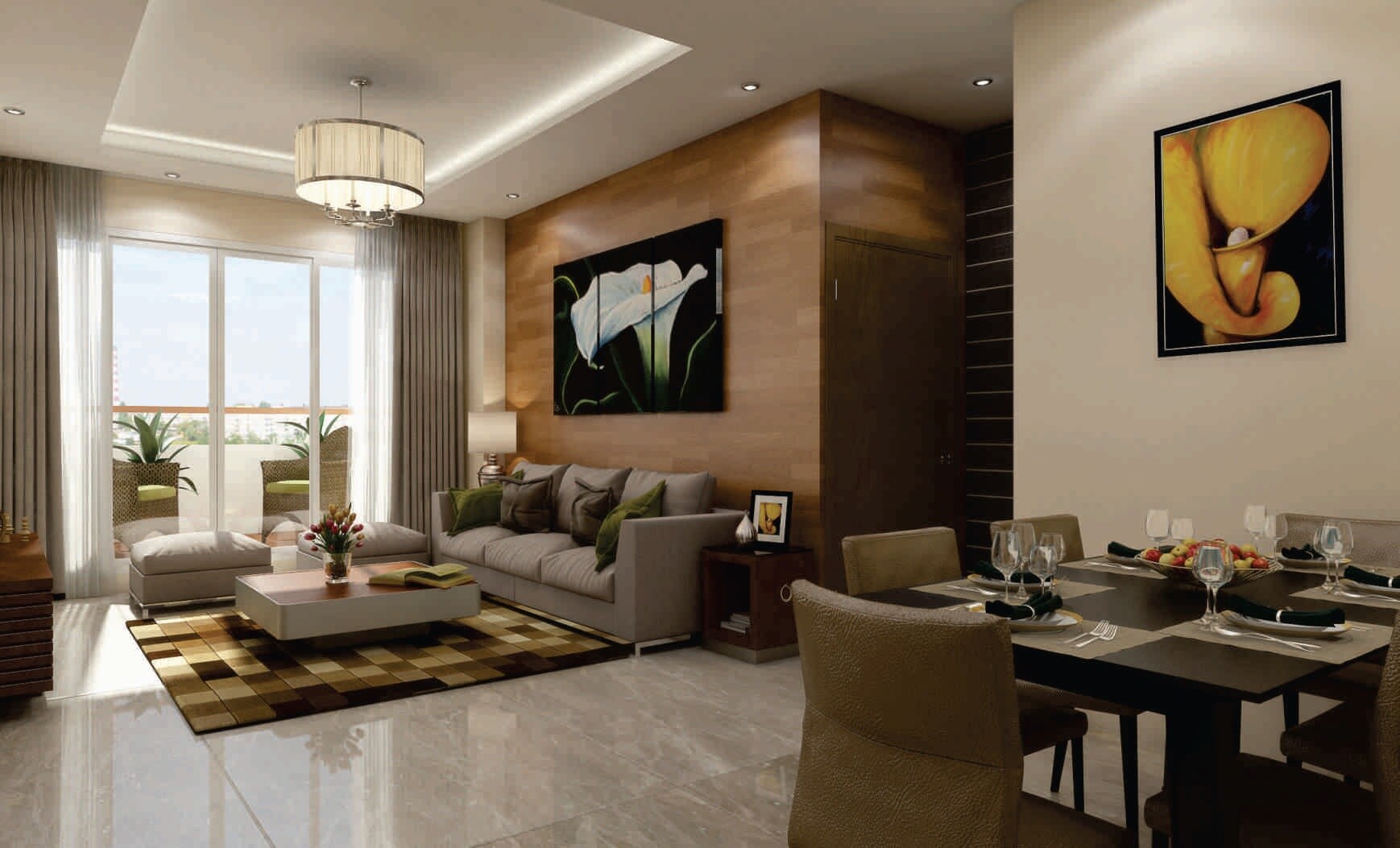 Shilpriya Silicon Hofe Apartment Interiors 1