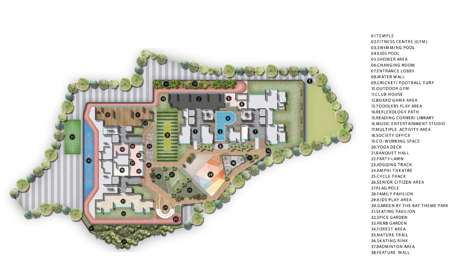 Shirodkar Ganesh Dham Master Plan 1