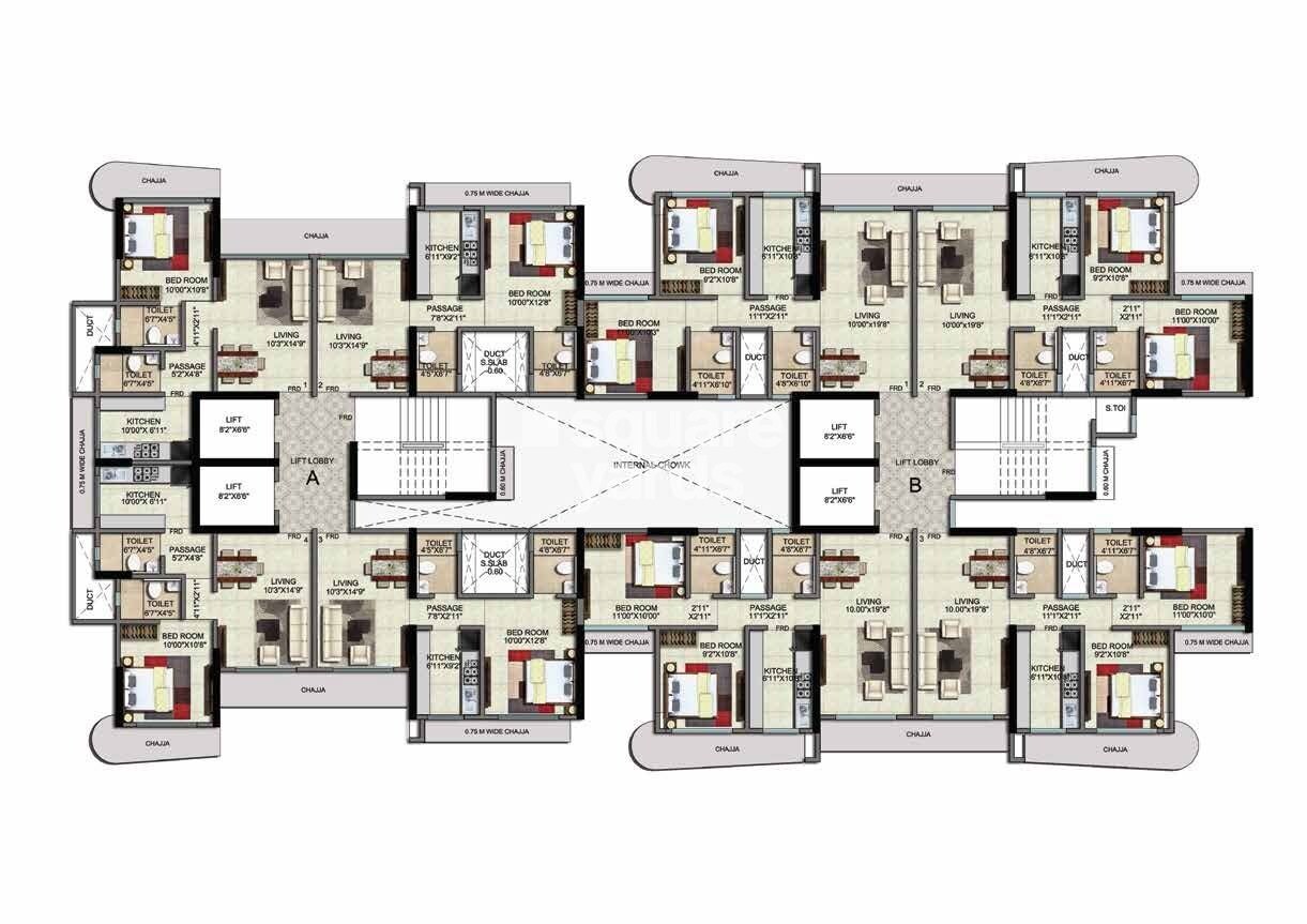 Shiv Shakti Tower 28 Floor Plans 1