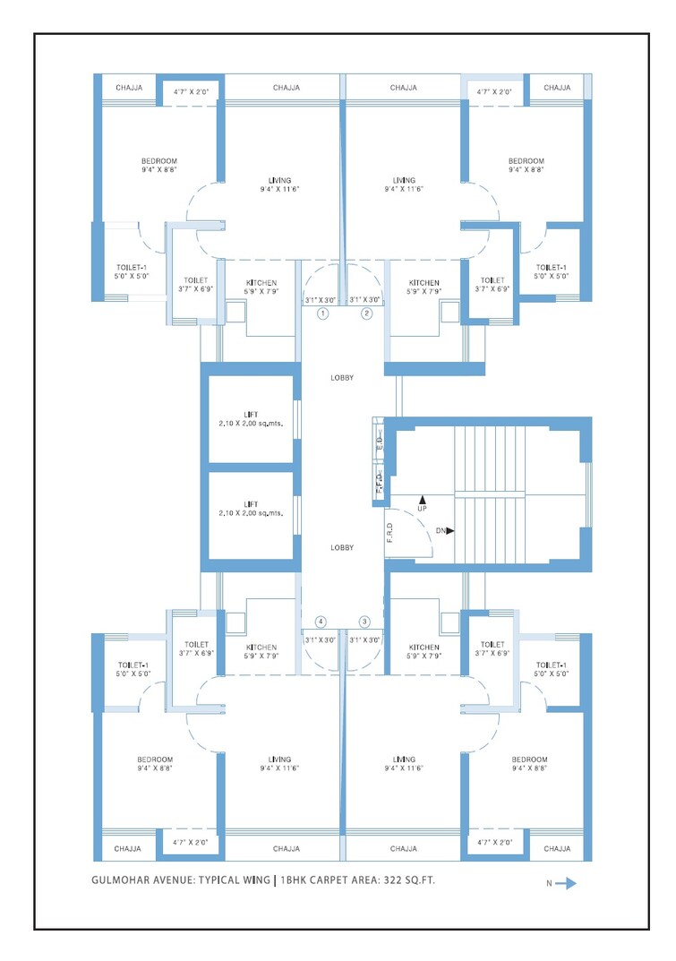 Shivalik Bandra North Gulmohar Avenue Floor Plans 1
