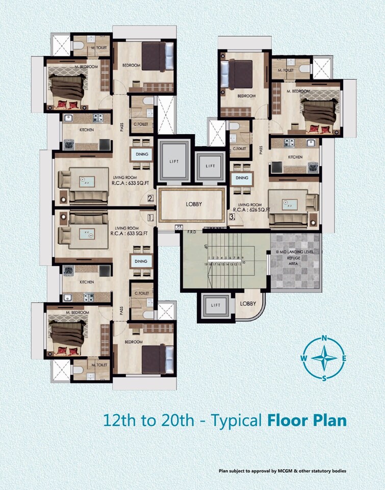 Shivoham Avyukta Breeze Floor Plans