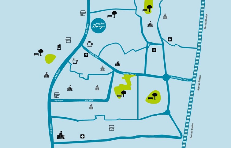 Shivoham Avyukta Breeze Location Image