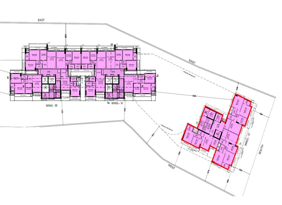 Shivoham Avyukta Jay Abhilasha Floor Plans