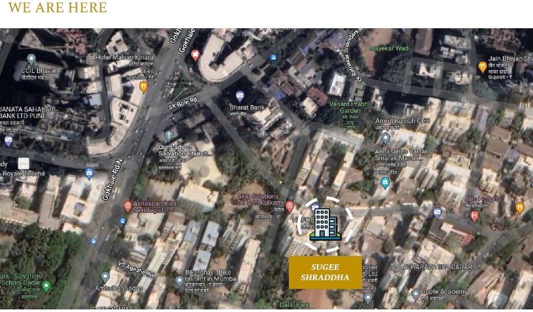 Shraddha Apartments Dadar Location Image