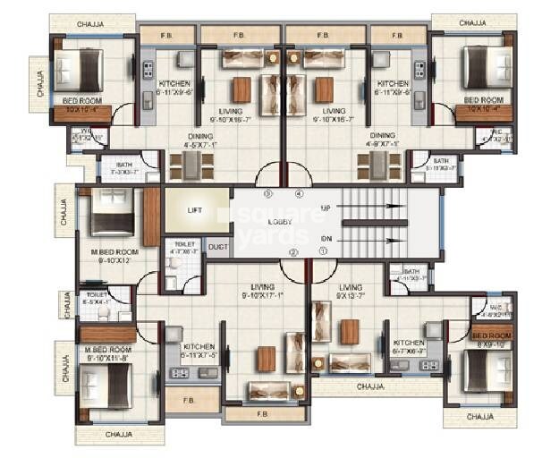Shraddha David Chawl Floor Plans