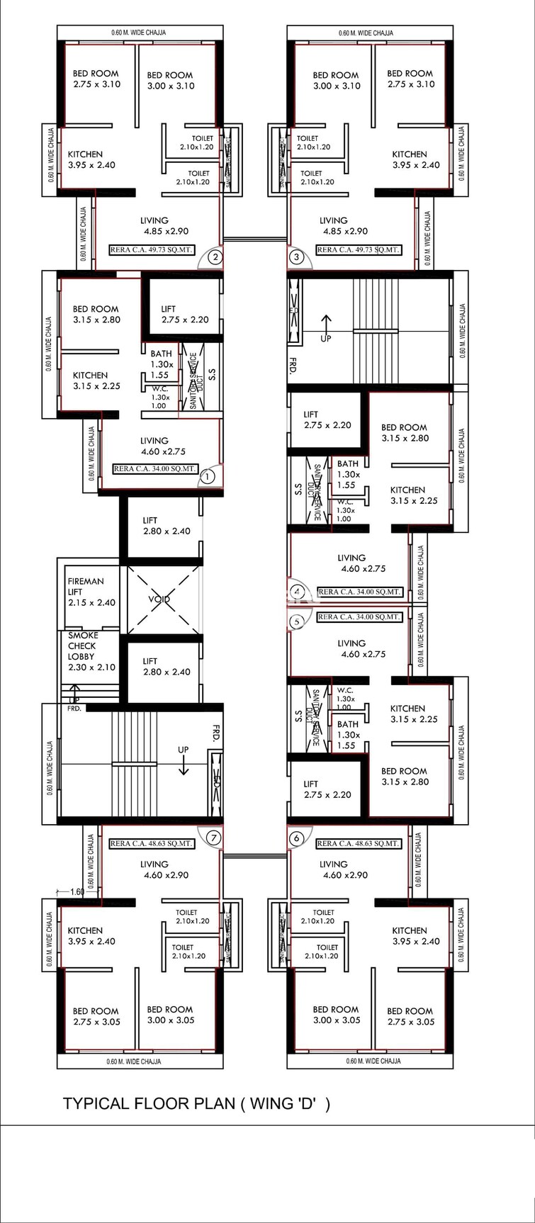 Shraddha Evoque Floor Plans