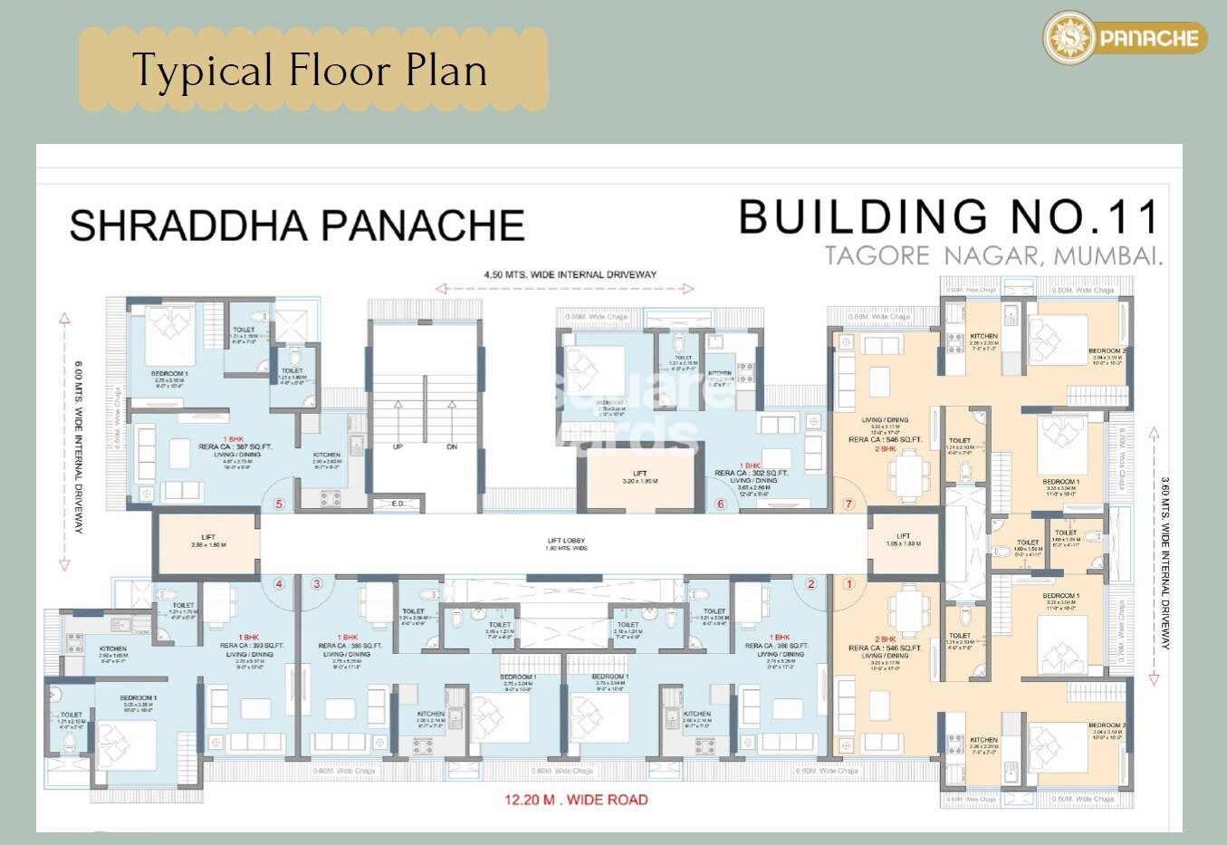 Shraddha Panache Floor Plans