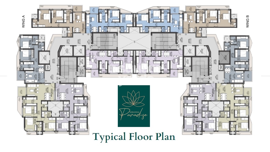 Shraddha Paradise Floor Plans