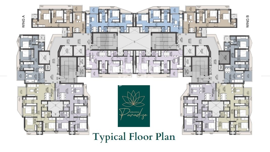 Shraddha Paradise Floor Plans