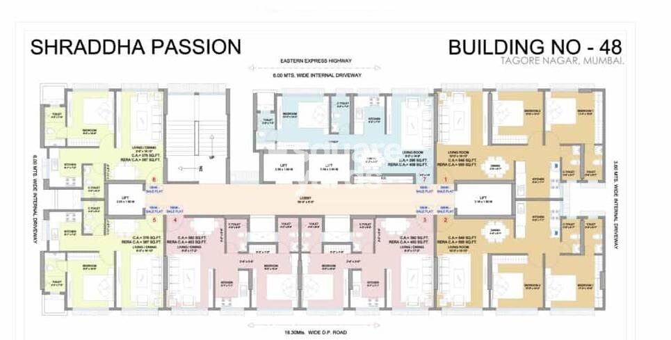 Shraddha Passion Floor Plans