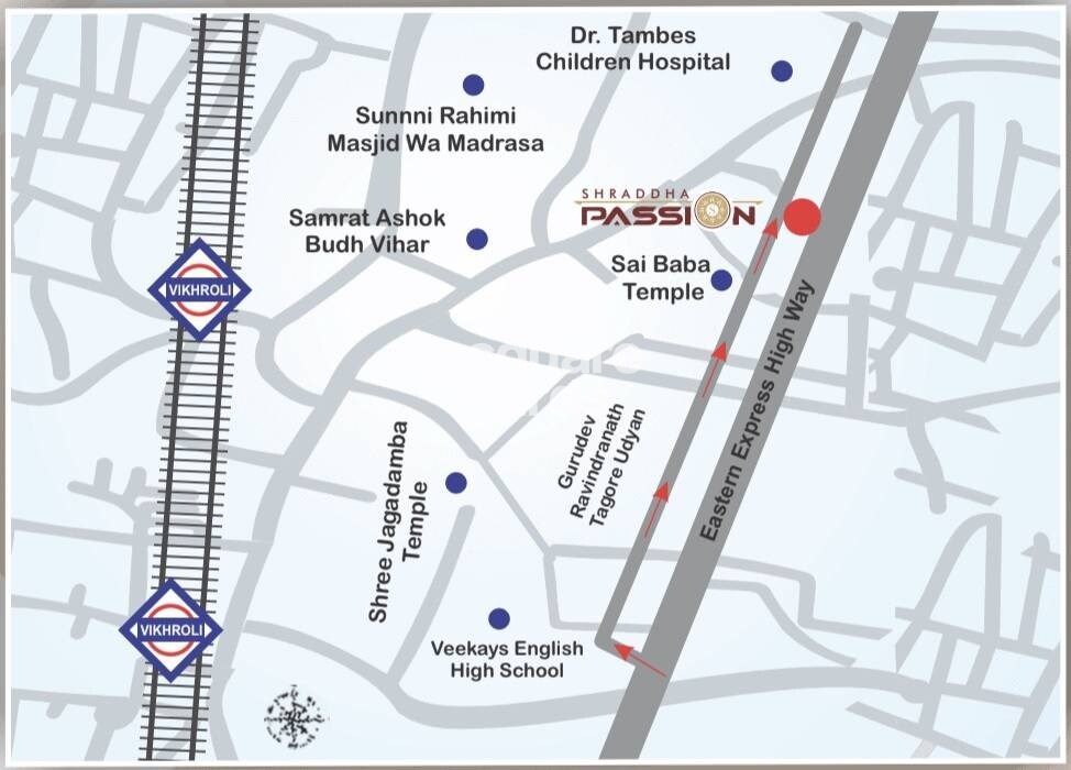 Shraddha Passion Location Image