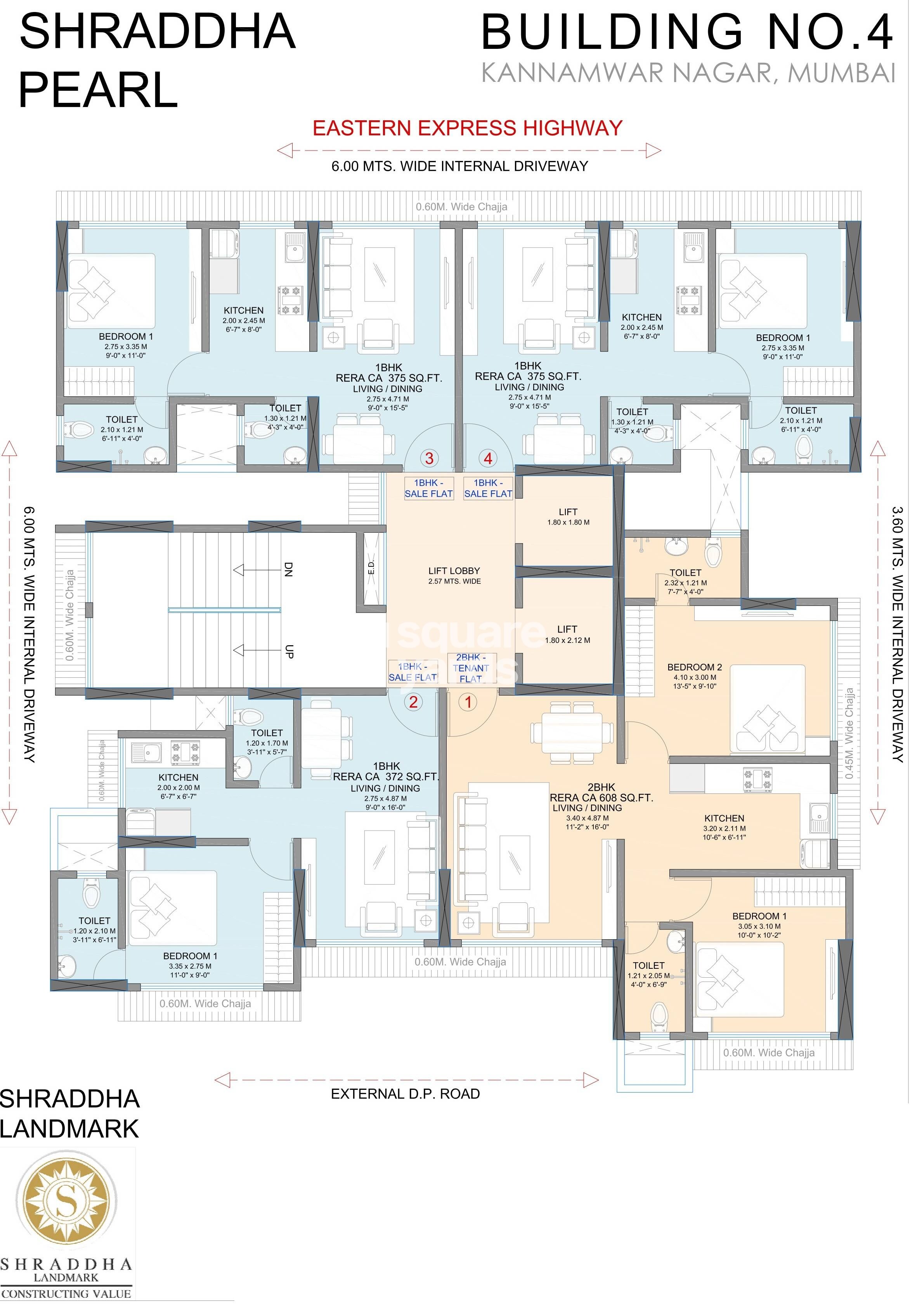 Shraddha Pearl Floor Plans