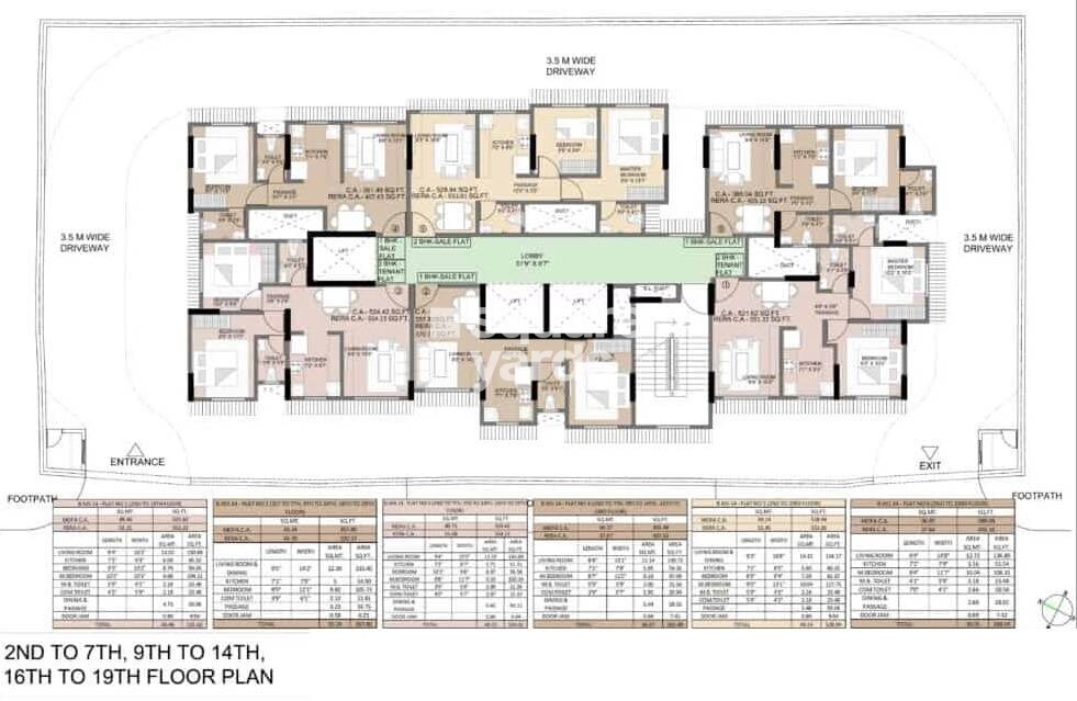 Shraddha Pinnacle Floor Plans