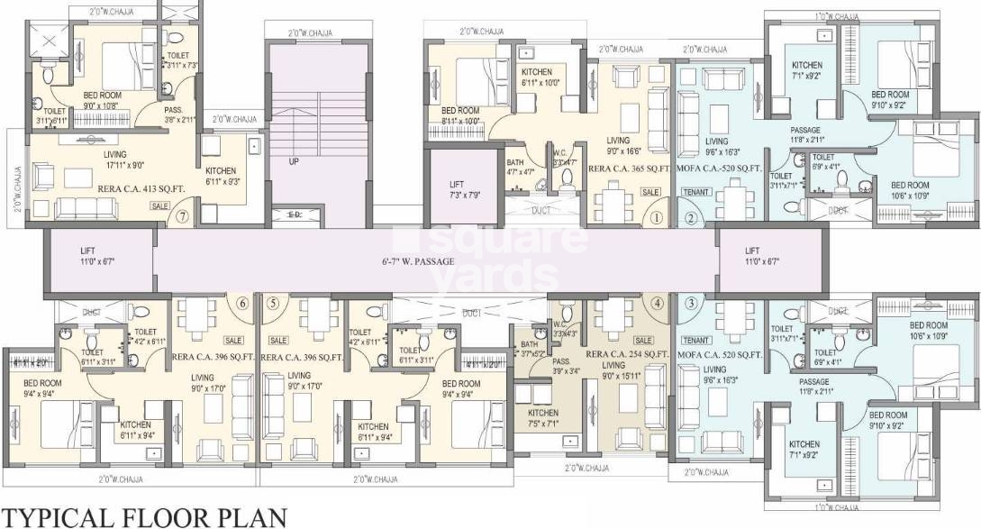 Shraddha Polaris Floor Plans