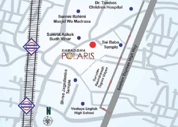 Shraddha Polaris Location Image