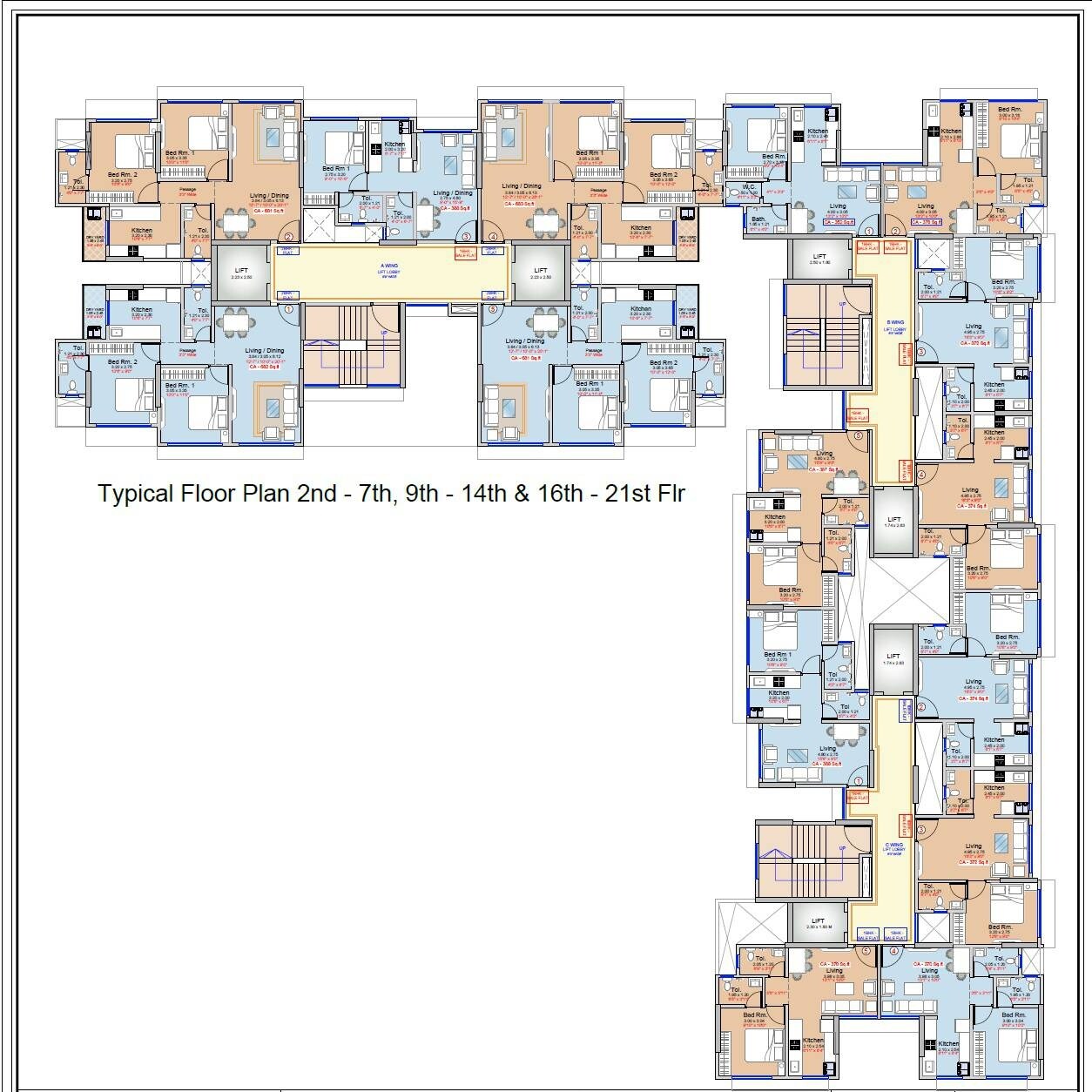 Shraddha Presidency Floor Plans