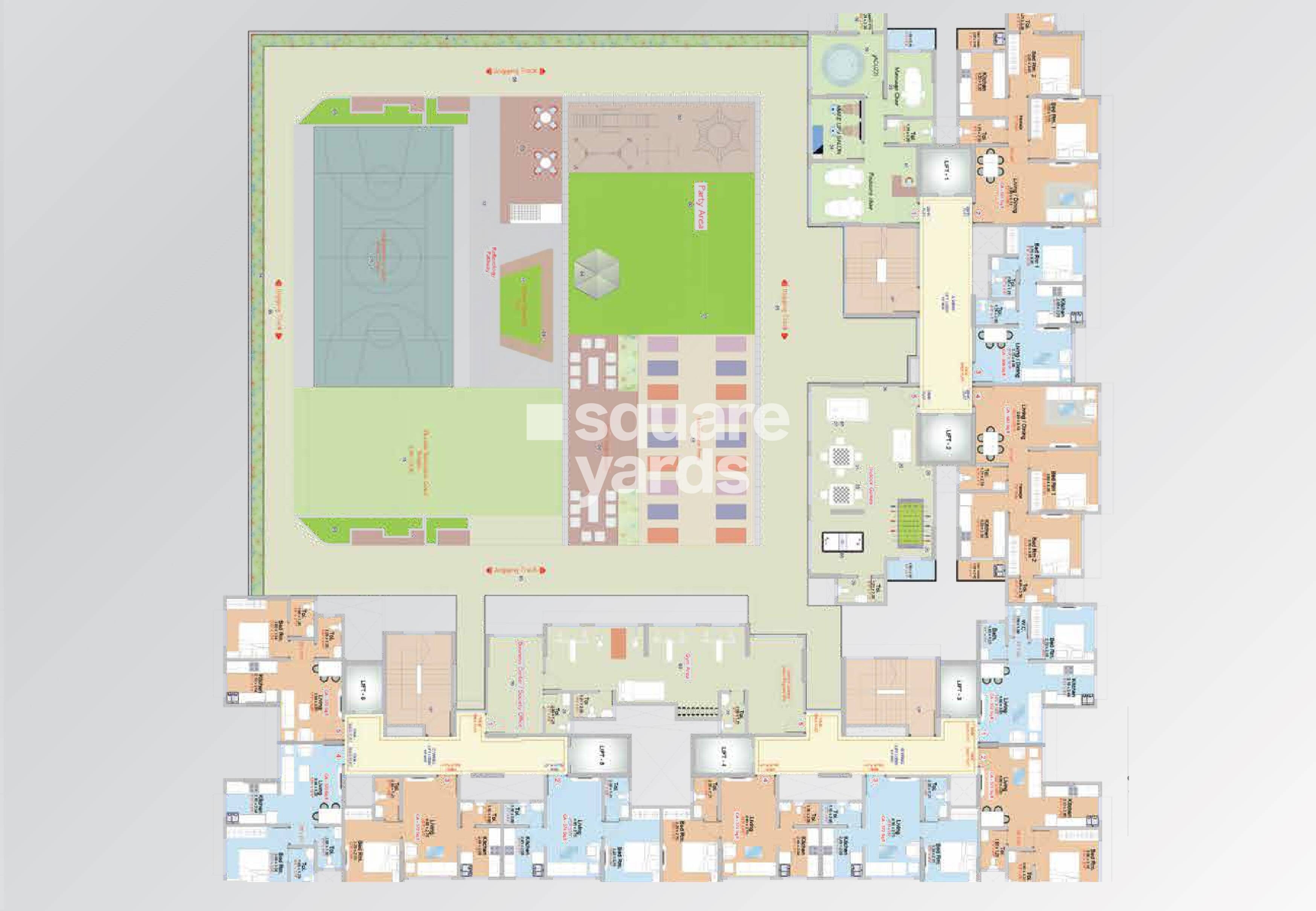 Shraddha Presidency Master Plan Image