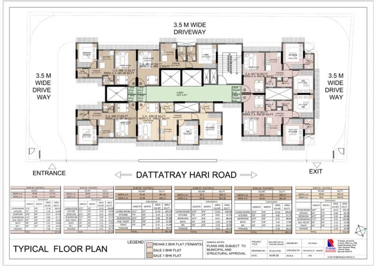 Shraddha Prestige Floor Plans