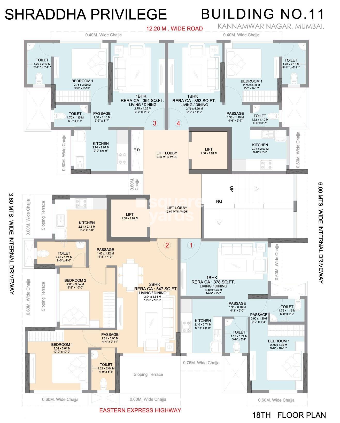 Shraddha Privilege Floor Plans