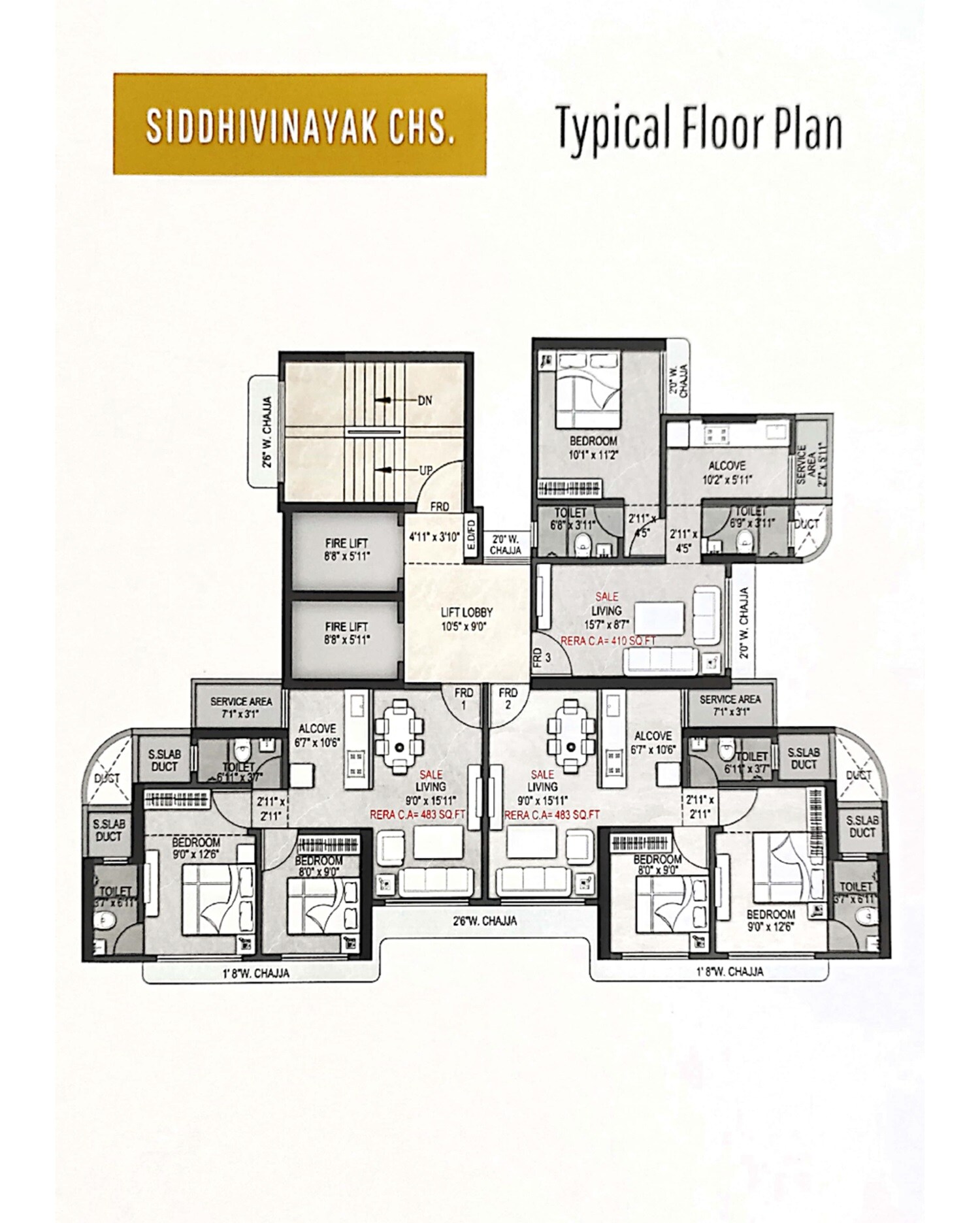 Shraddha Siddhivinayak CHS Floor Plans