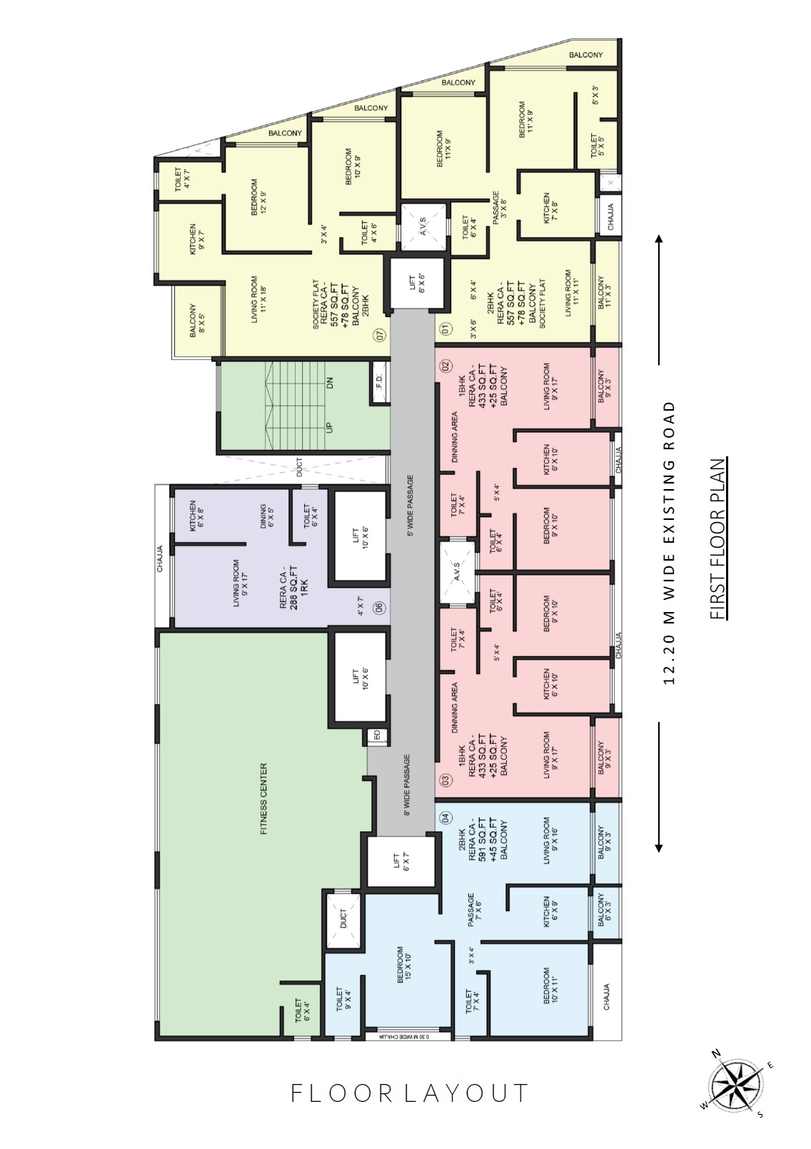 Shree 90 Nirvaana Floor Plans