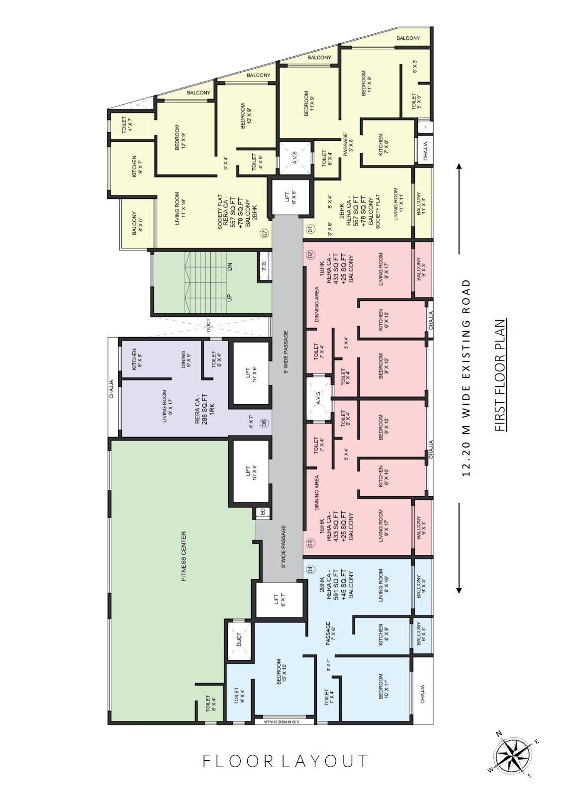 Shree 90 Nirvaana Floor Plans 1