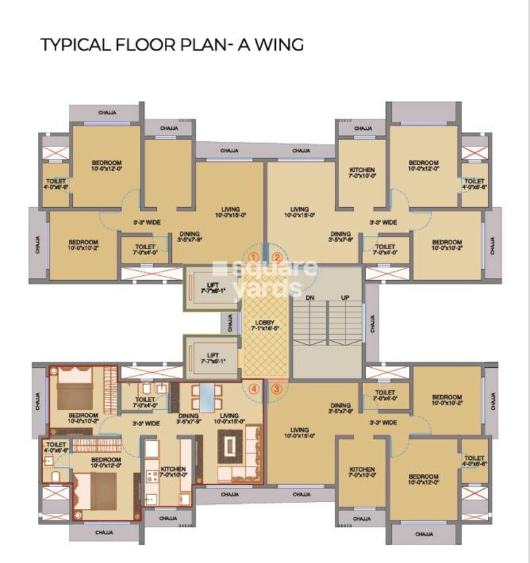 Shree Abhishek CHS Floor Plans