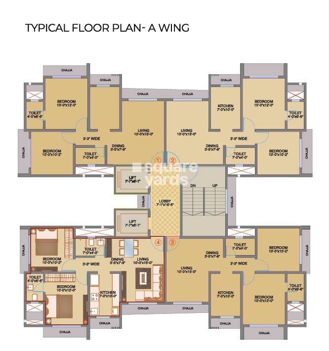 Shree Abhishek Society Floor Plans