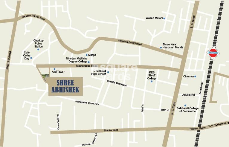 Shree Abhishek Society Location Image