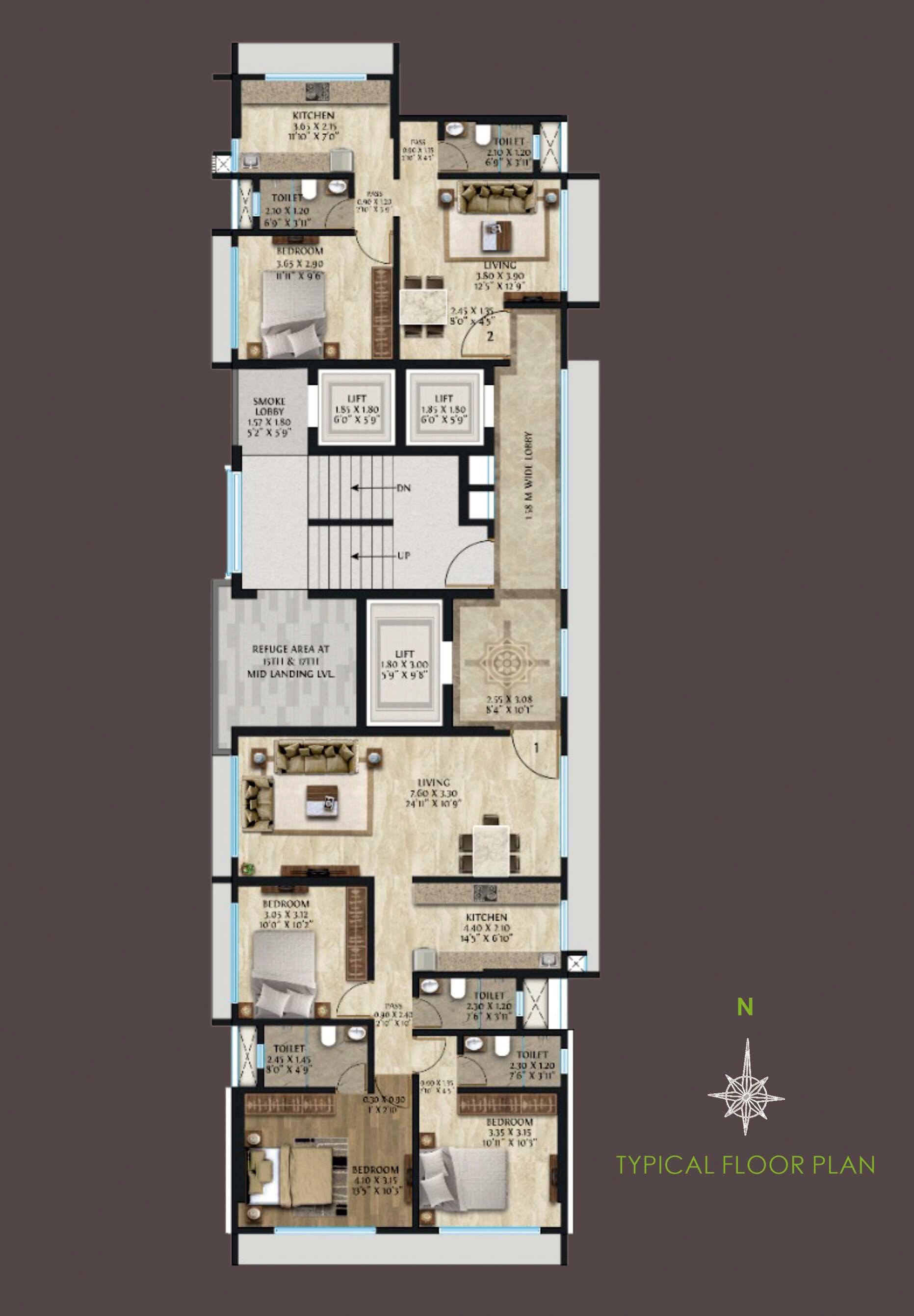 Shree Balaji Mahirr Floor Plans