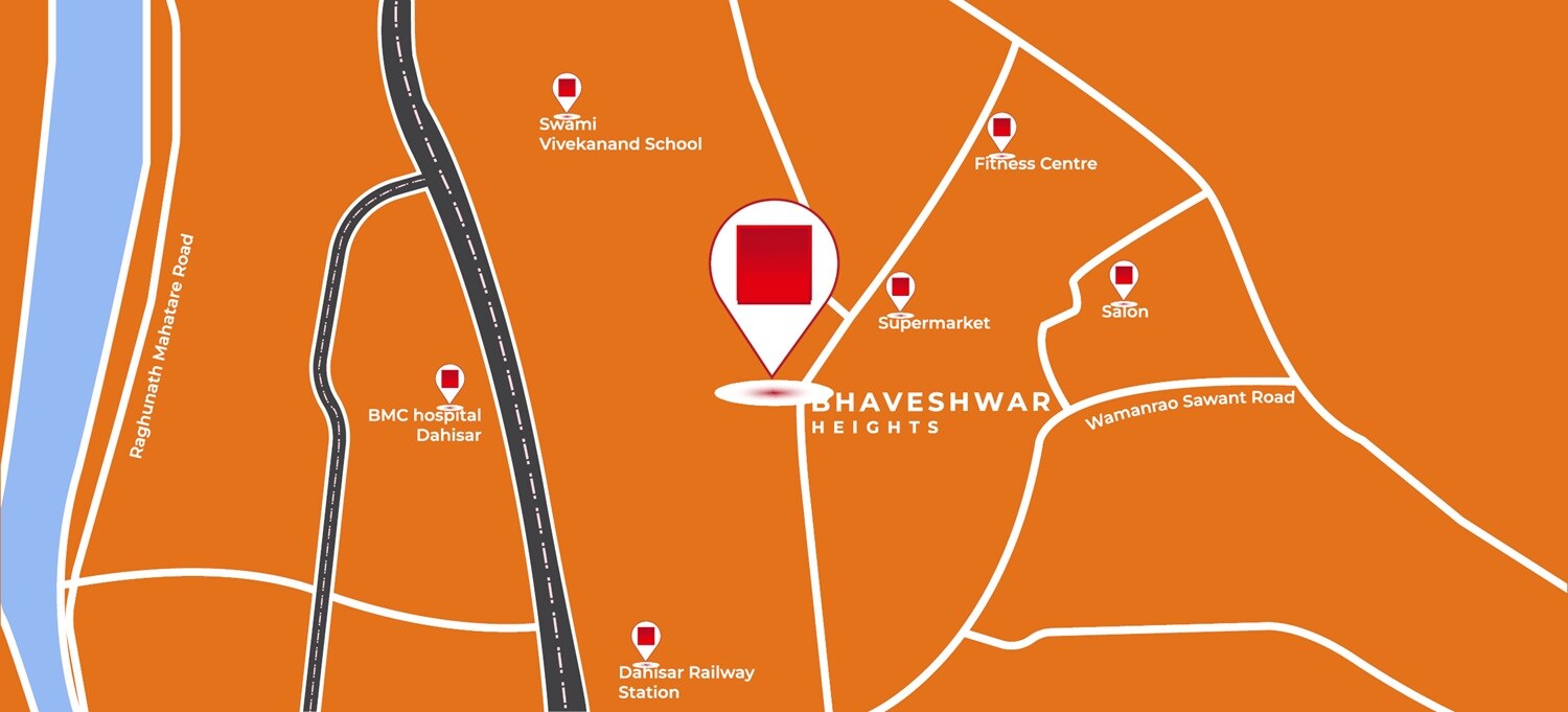 Shree Bhaveshwar Heights Location Image