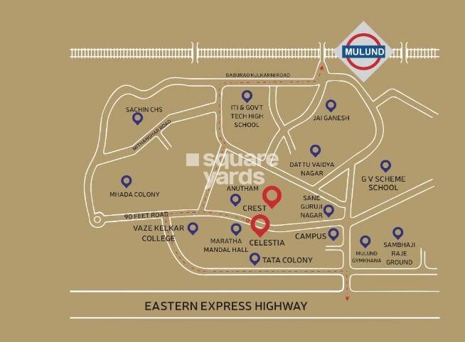 Shree Crest Location Image