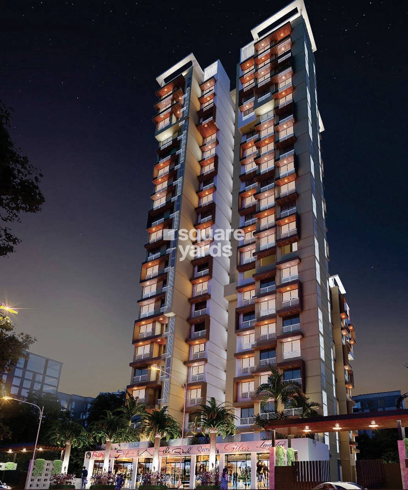 Shree Crest Tower View