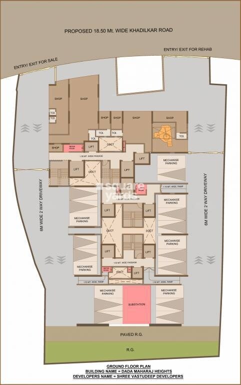 Shree Dadamaharaj Heights Master Plan 1