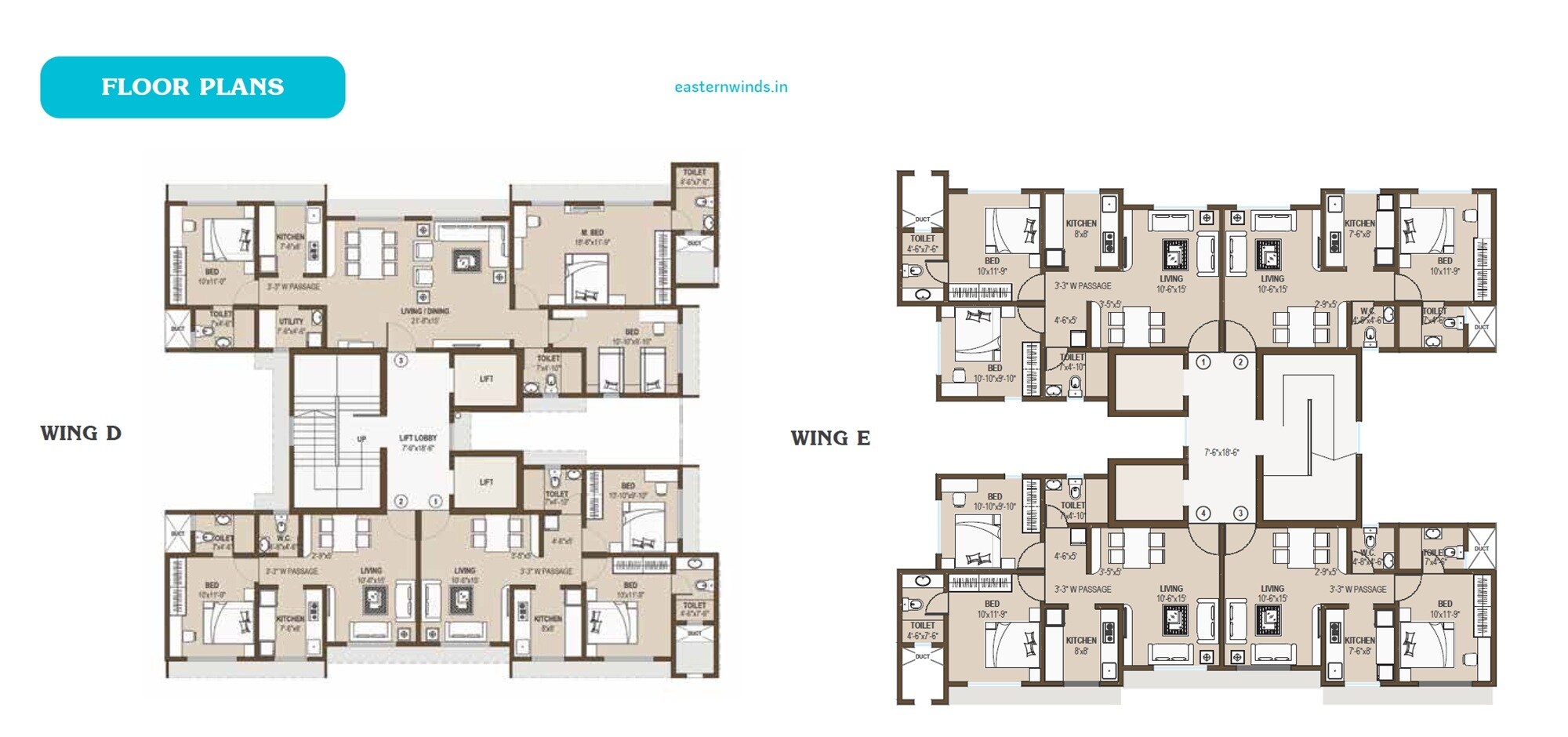 Shree Krishna Eastern Winds Floor Plans 2