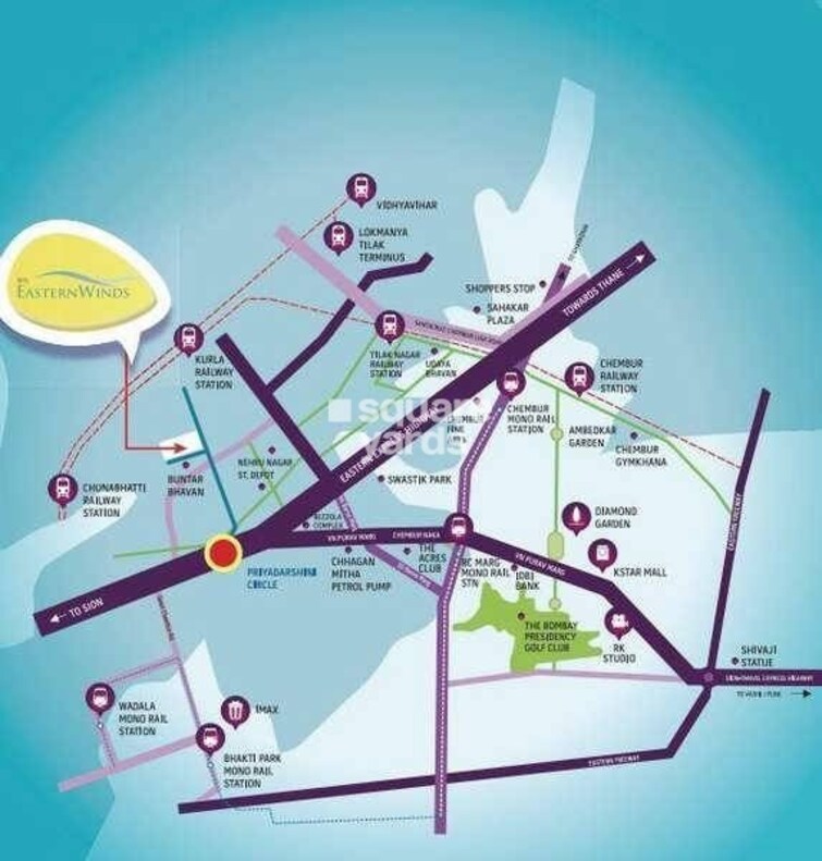 Shree Krishna Eastern Winds Location Image