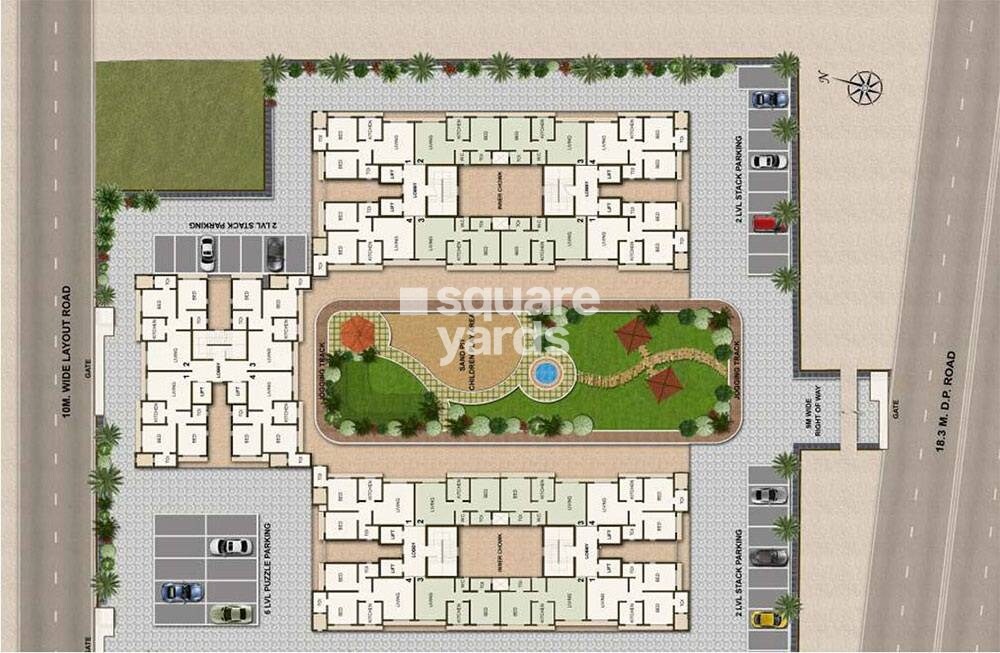 Shree Krishna Eastern Winds Master Plan 1