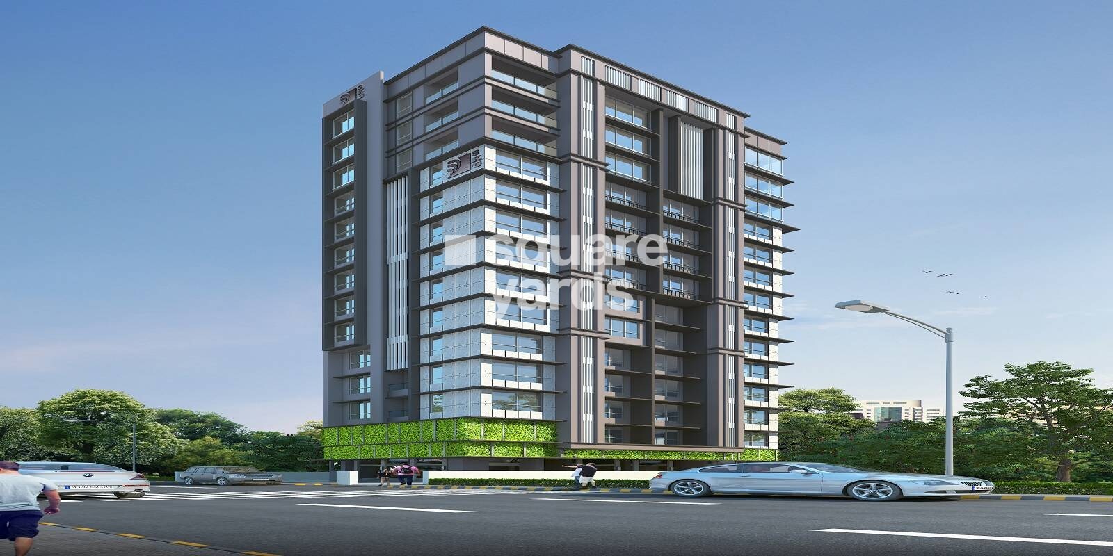Shree Krishna Rajeshwari Bhavan Tower View
