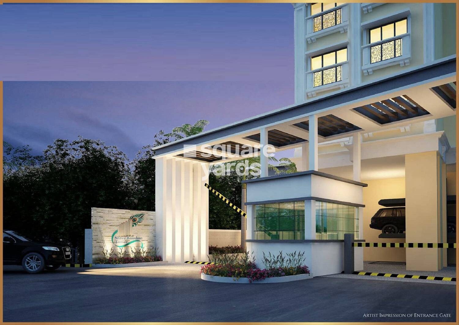 Shree Krushna Tower Entrance View