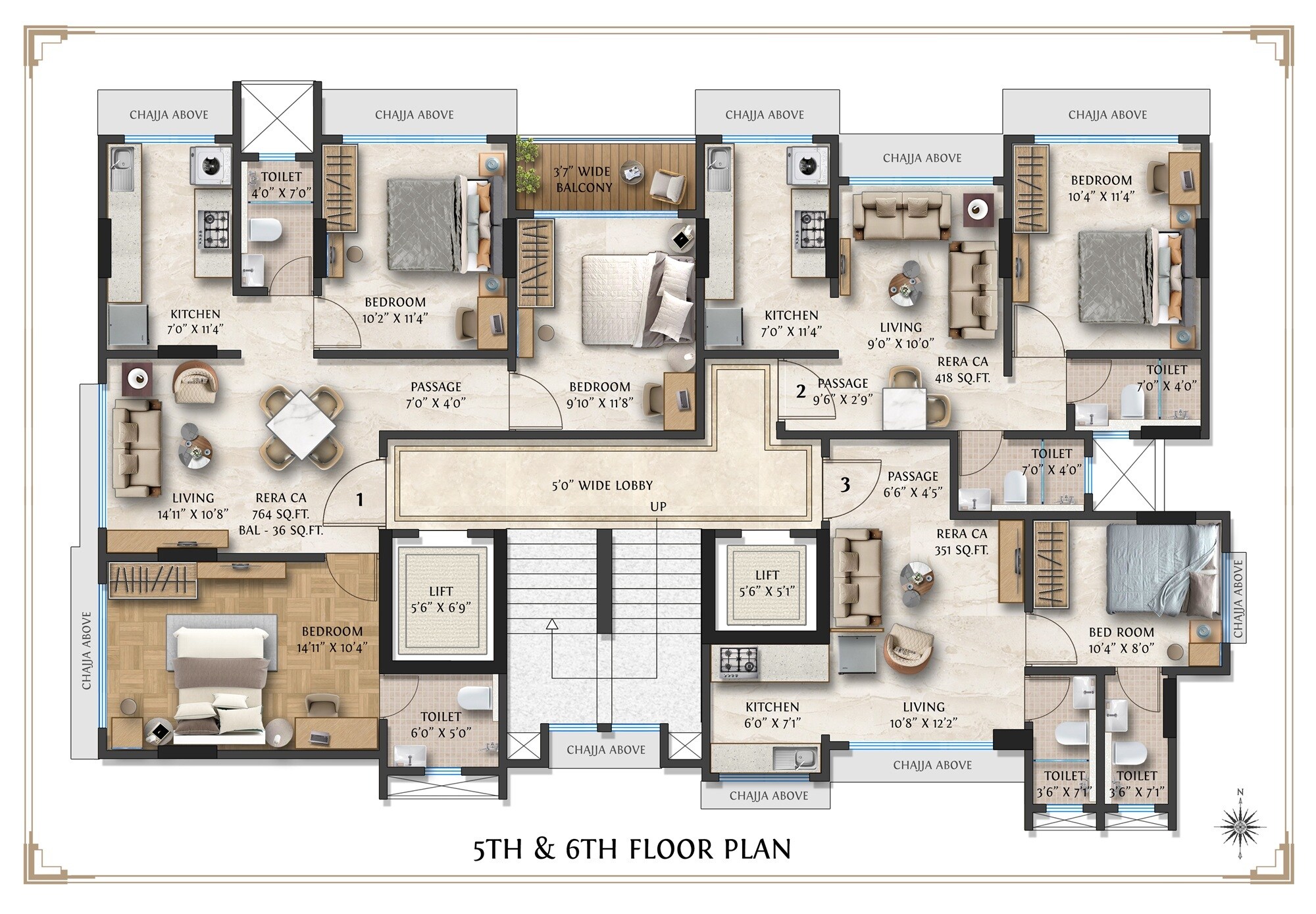 Shree Mahalakshmi Kunj Floor Plans