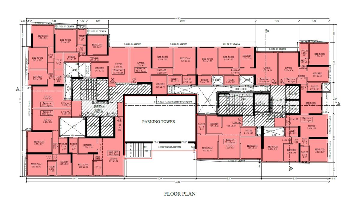 Shree Mahavir Park Horizon Floor Plans