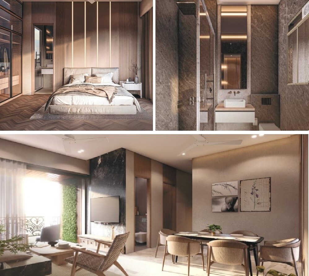 Shree Om Paradise CHS Apartment Interiors