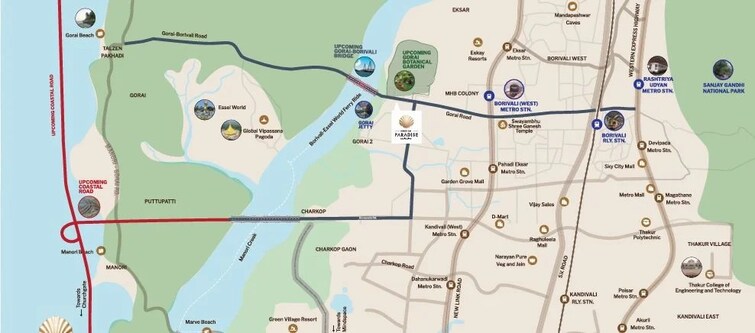 Shree Om Paradise CHS Location Image