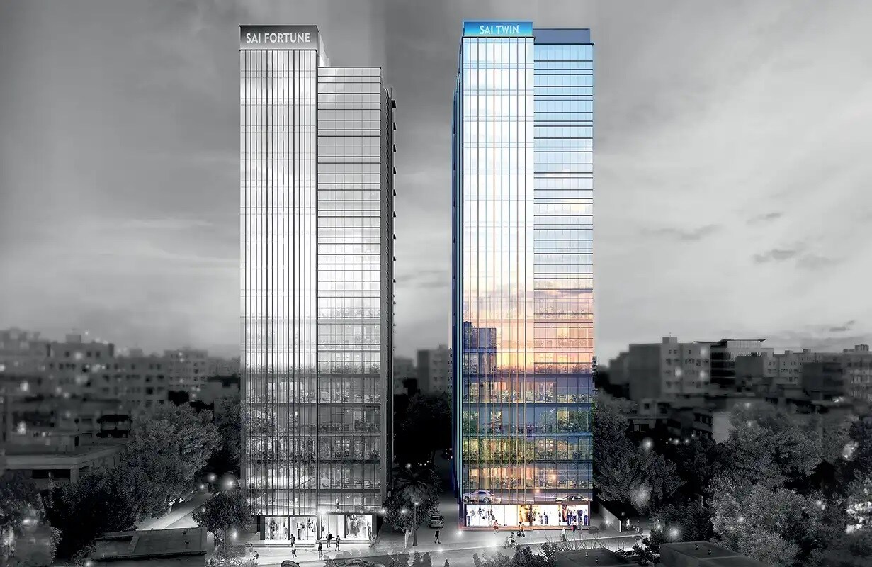 Shree Sai Twin Tower Commercial Exteriors