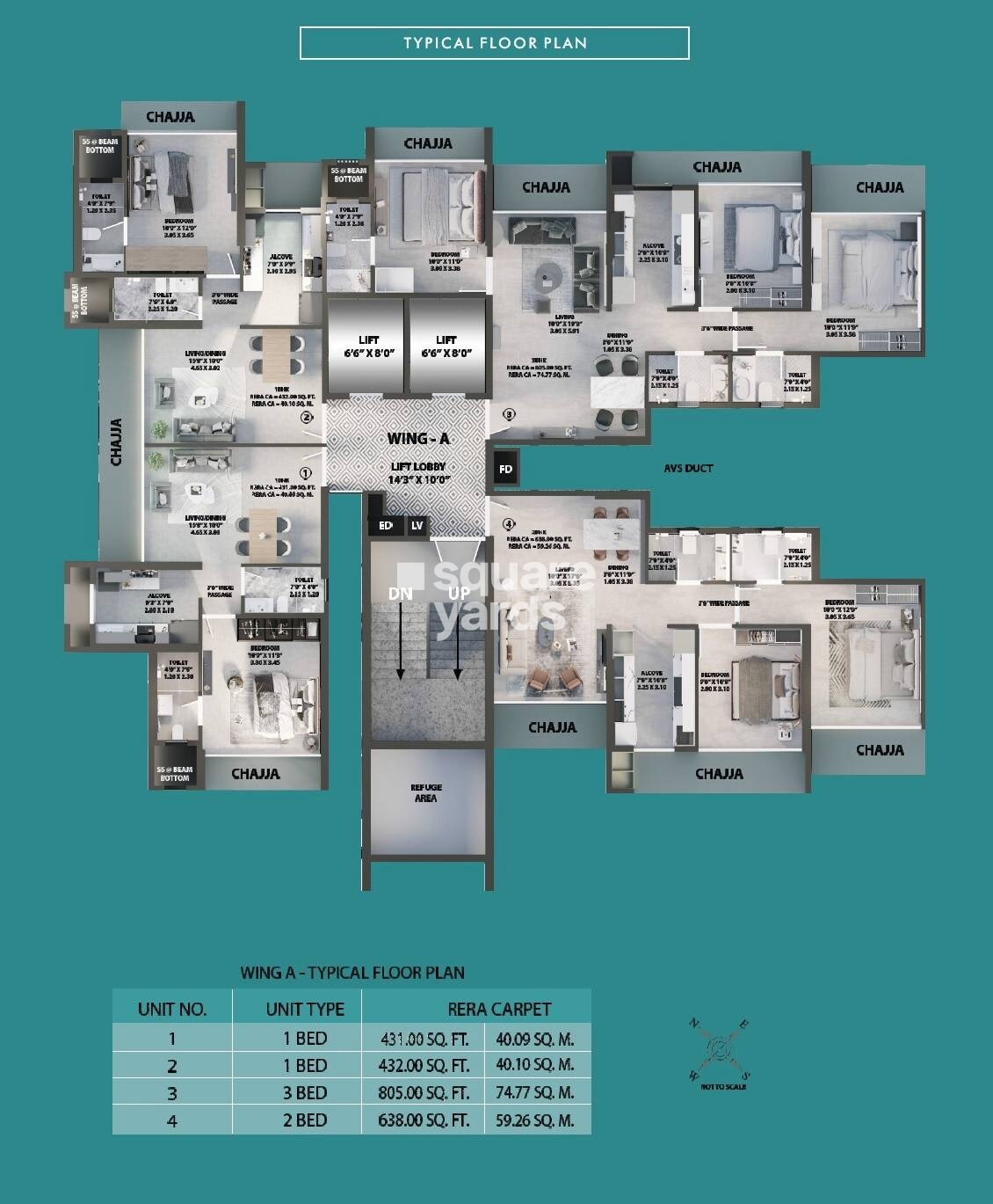 Shree Samarth Aura Floor Plans