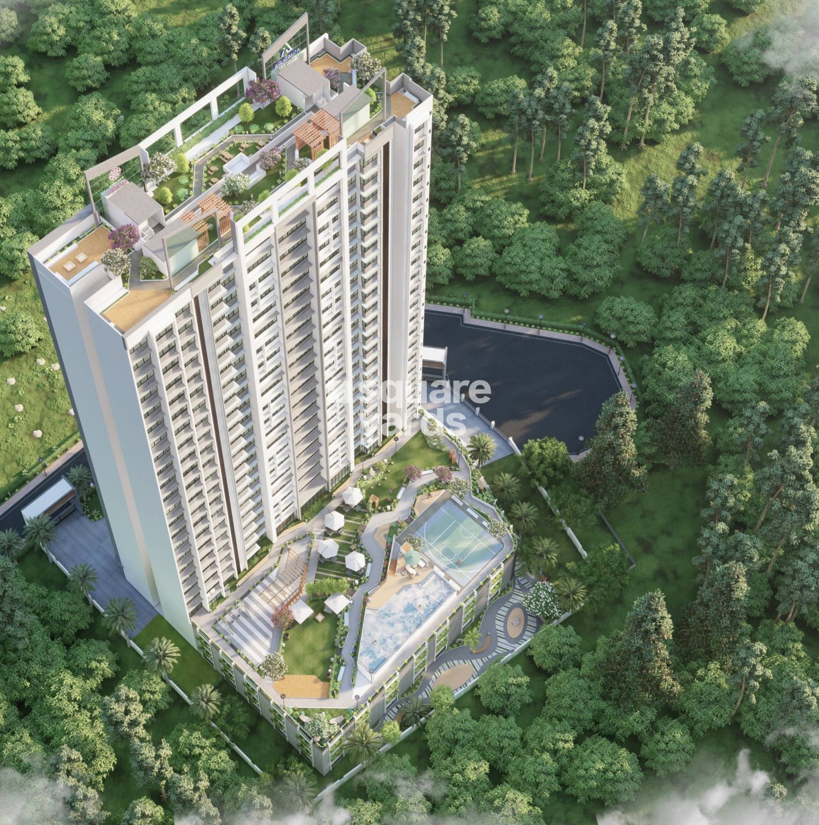 Shree Samarth Aura Tower View