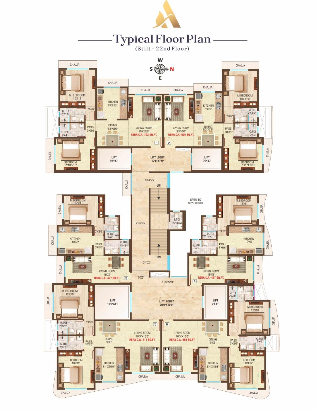 Shree Samruddhi Aishwarya Heights Floor Plans