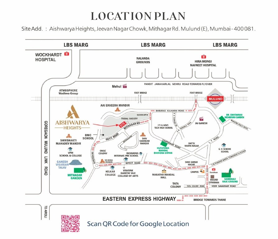 Shree Samruddhi Aishwarya Heights Location Image