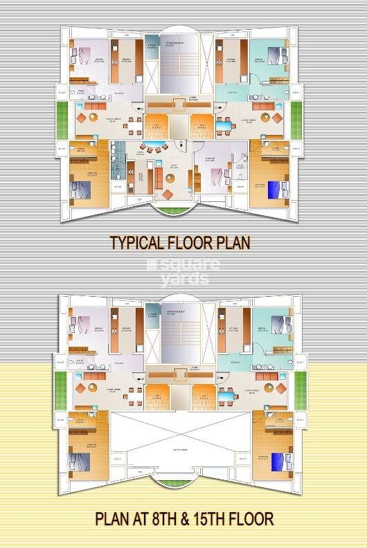 Shree Sumukh Heights Floor Plans